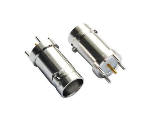 pcb插座 直式锌合金 BNC射频同轴连接器