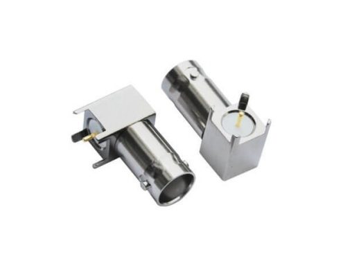 bnc视频连接器 弯式引脚母头 接PCB板端