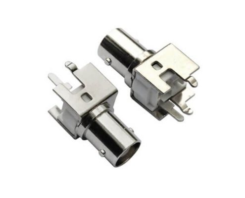 bnc射频连接器 直式同轴母头 PCB板端