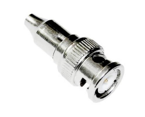 bnc接口焊接 直式锌合金 公头射频同轴连接器