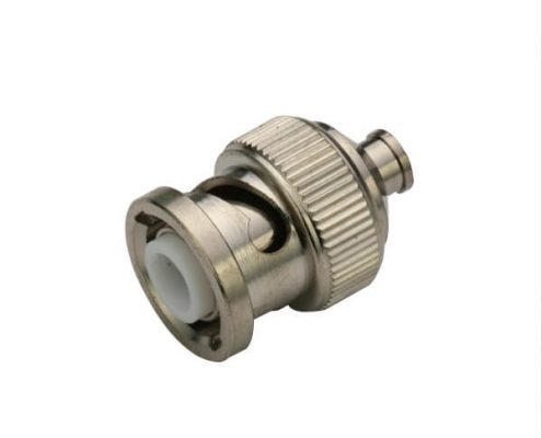 同轴线 焊接直式锌合金50欧姆 公头 BNC连接器