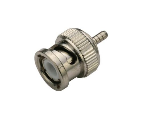 焊接bnc接头 直式公头 50欧姆 射频同轴电缆连接器