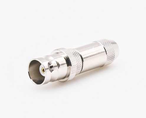 用于RG58/RG142的BNC连接器母头直式接线焊接