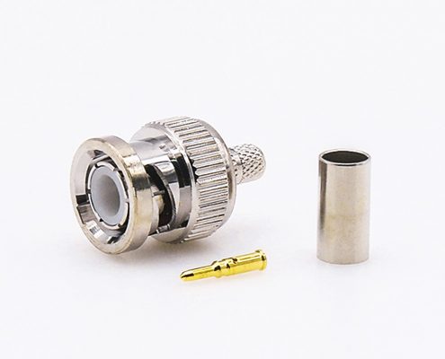 RG58/RG142公头压接接线连接器