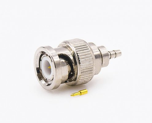 RG174/RG316接线公头的BNC连接器压接