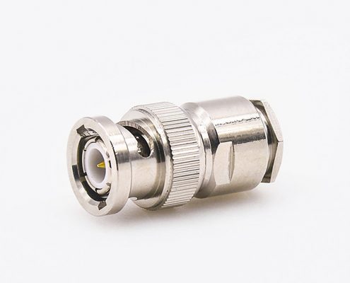 SYV-50-5-1螺母锁紧式BNC公头直式75Ω连接器