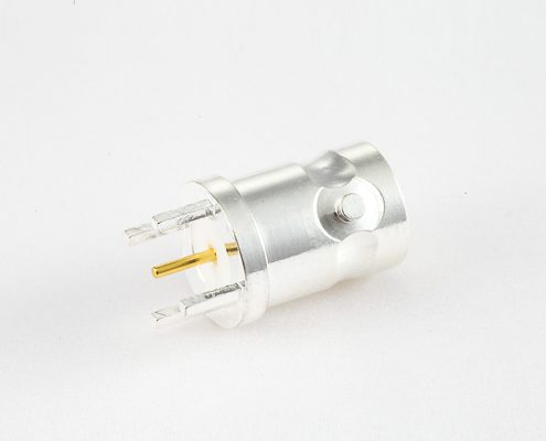 BNC连接器PCB安装母式直插50Ω
