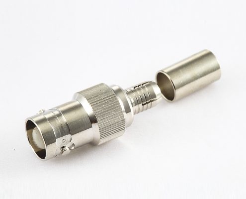BNC连接器用于RG59接线75Ω母头直式压接