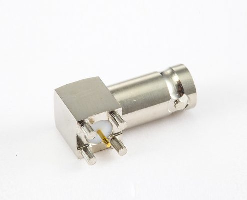 BNC 75欧姆母头弯式焊接PCB板的座子