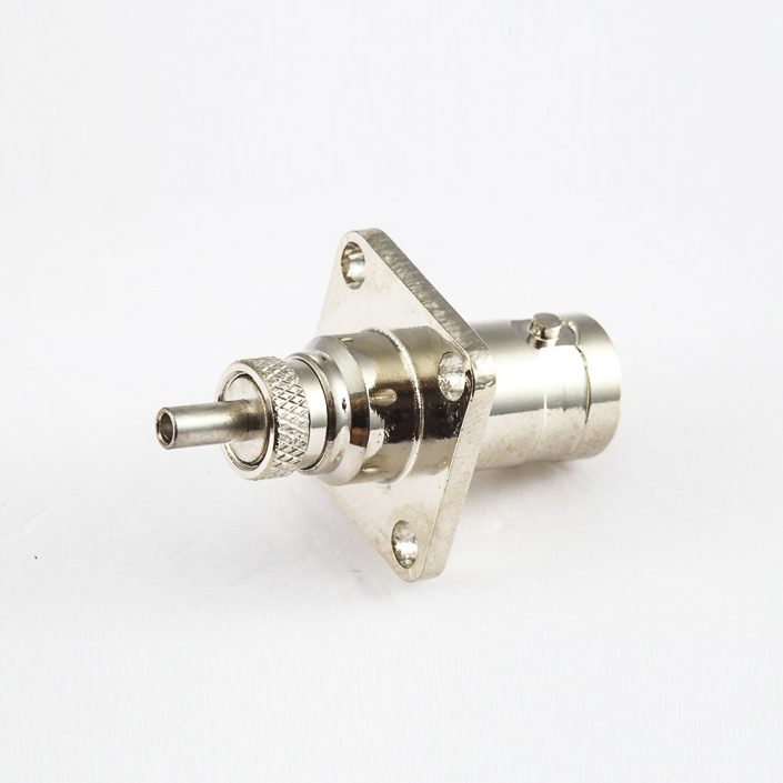 BNC母头直式带法兰盘压接RG178电缆 BNC母头直式带法兰盘压接RG178电缆