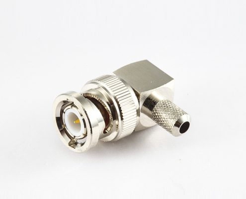 BNC连接器公头直式压接RG174/RG316电缆