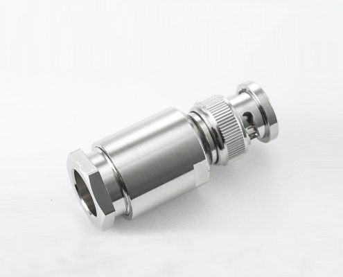 BNC 公头直式装接LMR400/7D-FB电缆