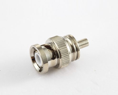 BNC连接器 公头直式压接RG174/RG316电缆