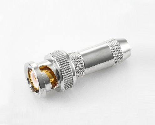 BNC 75Ω直式公头压接RG179/SYV75-1.5电缆