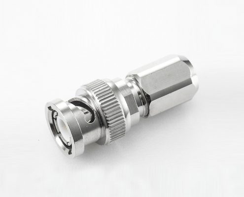 BNC 公头直式压接RG58/RG142电缆