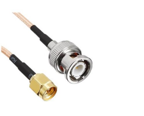 BNC线RG316组装式接BNC公头转SMA公头