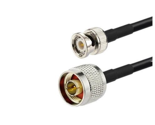 同轴线 BNC头公头转N公头RG58组装线束