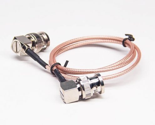 BNC转BNC线BNC公转公接RG179线线长60cm