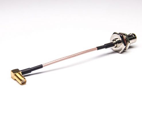 同轴线 BNC母头直式大六角防水转弯式母头SMA接RG 316