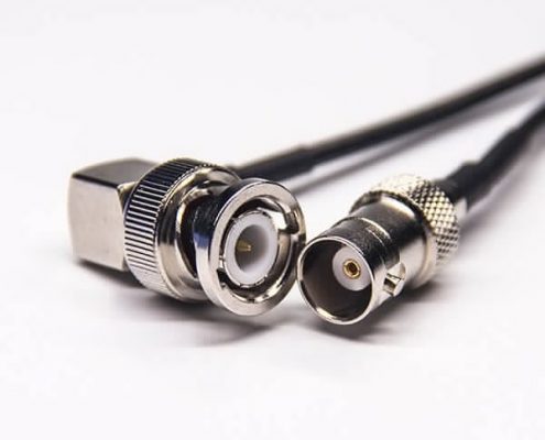 bnc公头转母头同轴线双头bnc接RG174线缆