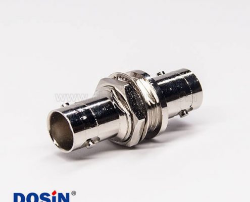 BNC母转母转接头直式180度母转母